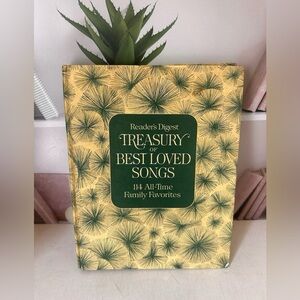 Reader's Digest - TREASURY OF BEST LOVED SONGS (1972) Sheet Music Book Piano Gui